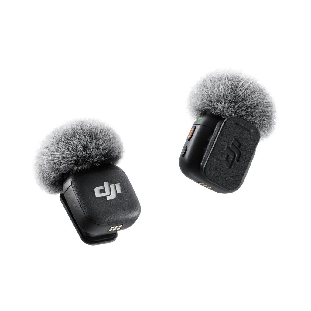 DJI Mic 3 Funkmikrofon-Set – Kompaktes Funkmikrofon-Set mit 2 Sendern, Empfänger und Ladeschale - für Reden, Interviews, Moderation, Kamera, Handy und Livestreams mieten – Bild 4