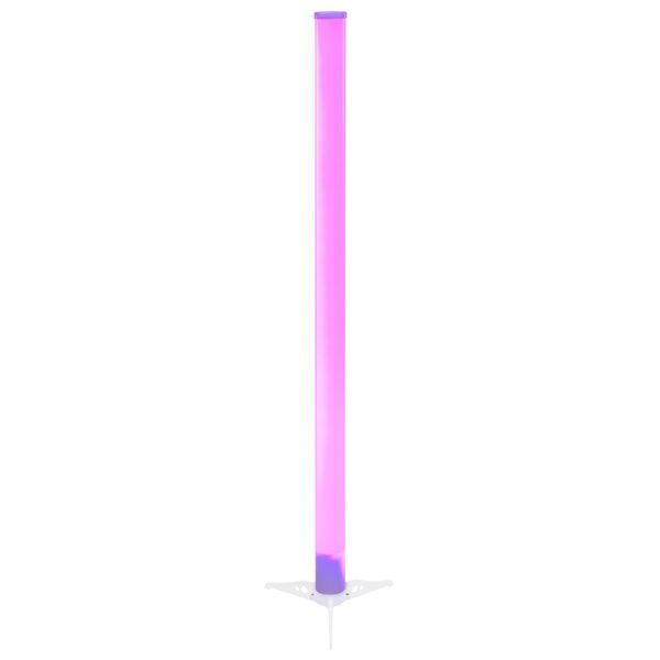 LED Party Tube (2er Set) – Akkubetriebene RGB-Farbröhre mit IR-Fernbedienung – ideal als Ambient-Licht für Hochzeiten, Lounges und Partys mieten – Bild 3