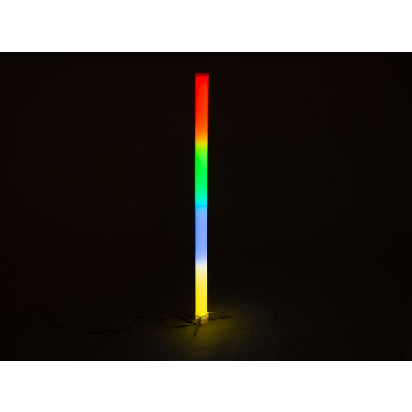 LED Party Tube (2er Set) – Akkubetriebene RGB-Farbröhre mit IR-Fernbedienung – ideal als Ambient-Licht für Hochzeiten, Lounges und Partys mieten – Bild 4