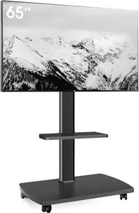 Samsung Crystal 4K UHD TV 65" – 65 Zoll 4K UHD Smart TV mit Crystal Prozessor, HDR und mobilem TV-Ständer auf Rollen – ideal für Präsentationen, Public Viewing und Events mieten