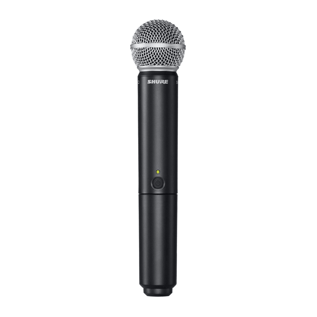 Shure SM58 BLX24 Funkmikrofon – Professionelles UHF-Funkmikrofon-Set mit SM58 Kapsel, Empfänger und Koffer - bis zu 100 m Reichweite mieten – Bild 2